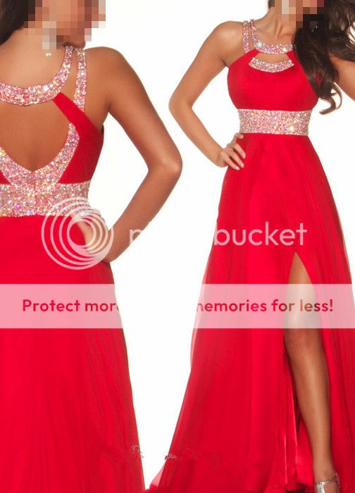 2013 NEU Lang Abendkleider Ballkleider Cocktail Party Kleid Gr34/36/38